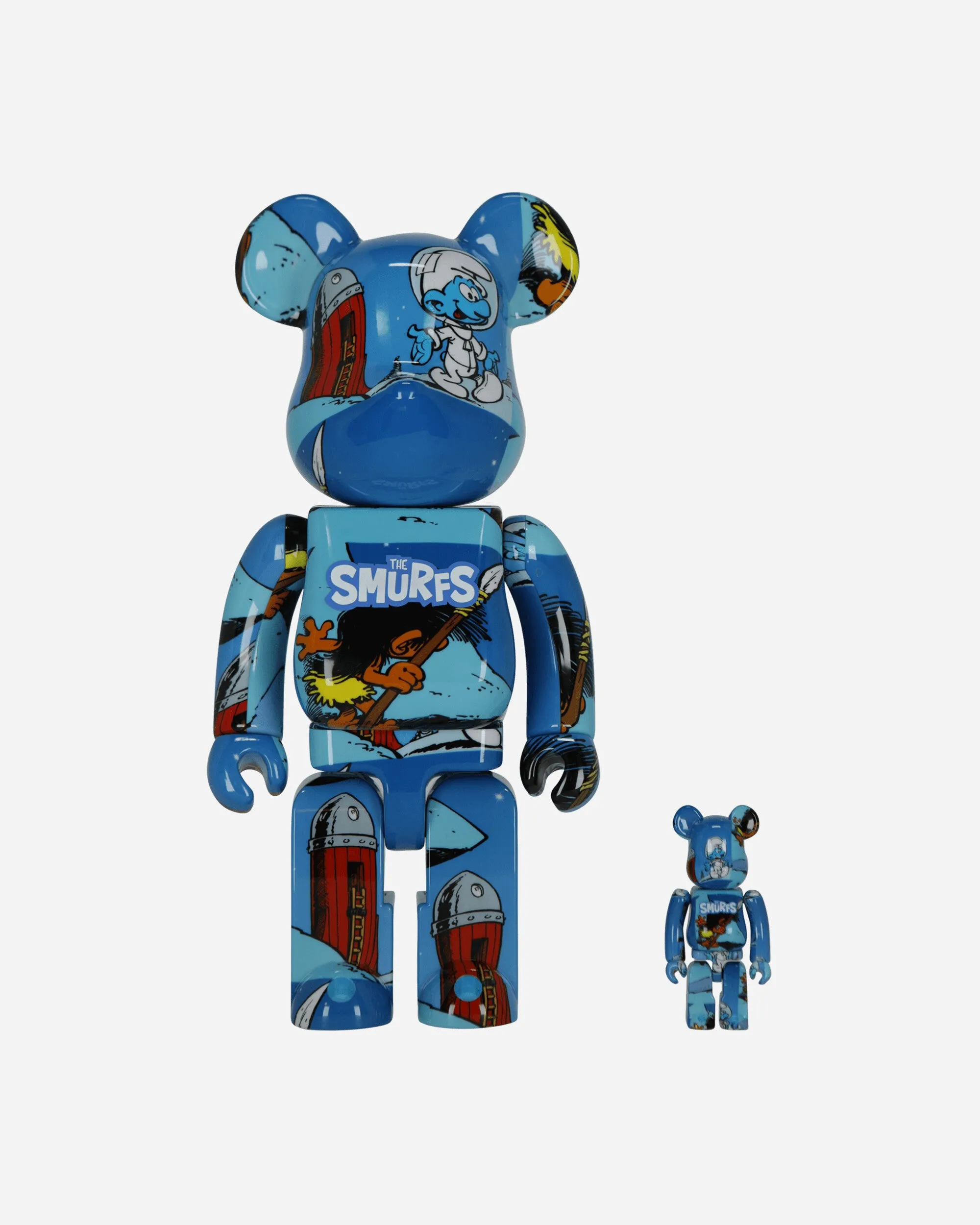 100% 400% The Smurfs The Astrosmurf Be@rbrick Multicolor