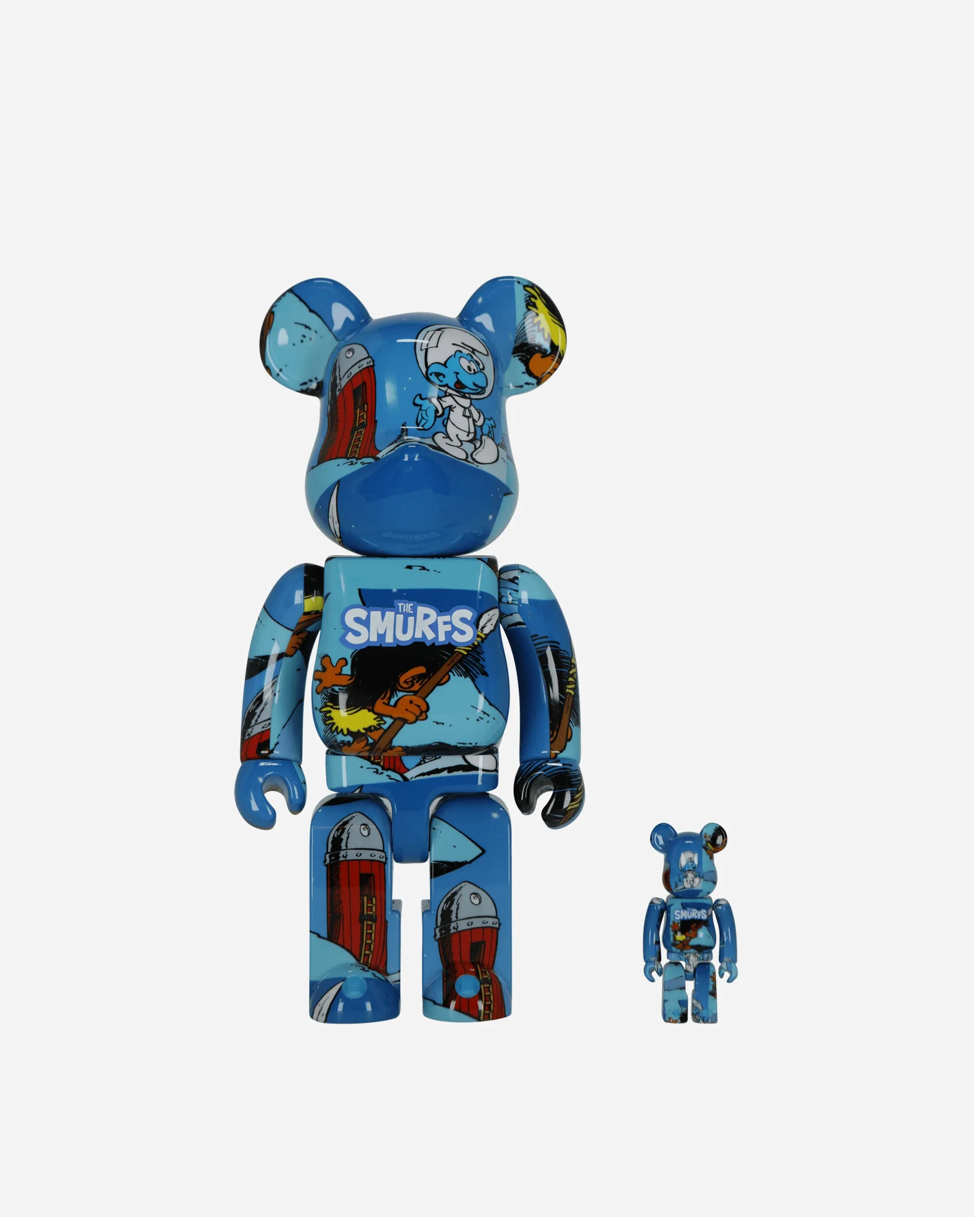 100% 400% The Smurfs The Astrosmurf Be@rbrick Multicolor