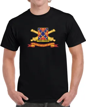 107th Field Artillery Regiment - Dui W Br - Ribbon X 300 Classic T Shirt, Crewneck Sweatshirt, Hoodie, Long Sleeve