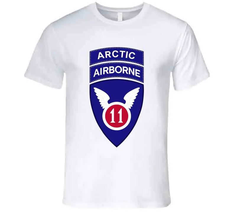 11th Airborne Division W Arctic Tab Wo Txt X 300 Long Sleeve T Shirt