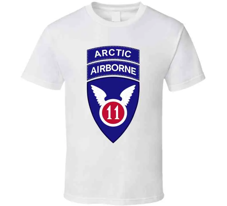 11th Airborne Division W Arctic Tab Wo Txt X 300 Long Sleeve T Shirt