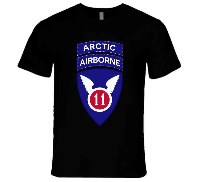 11th Airborne Division W Arctic Tab Wo Txt X 300 Long Sleeve T Shirt