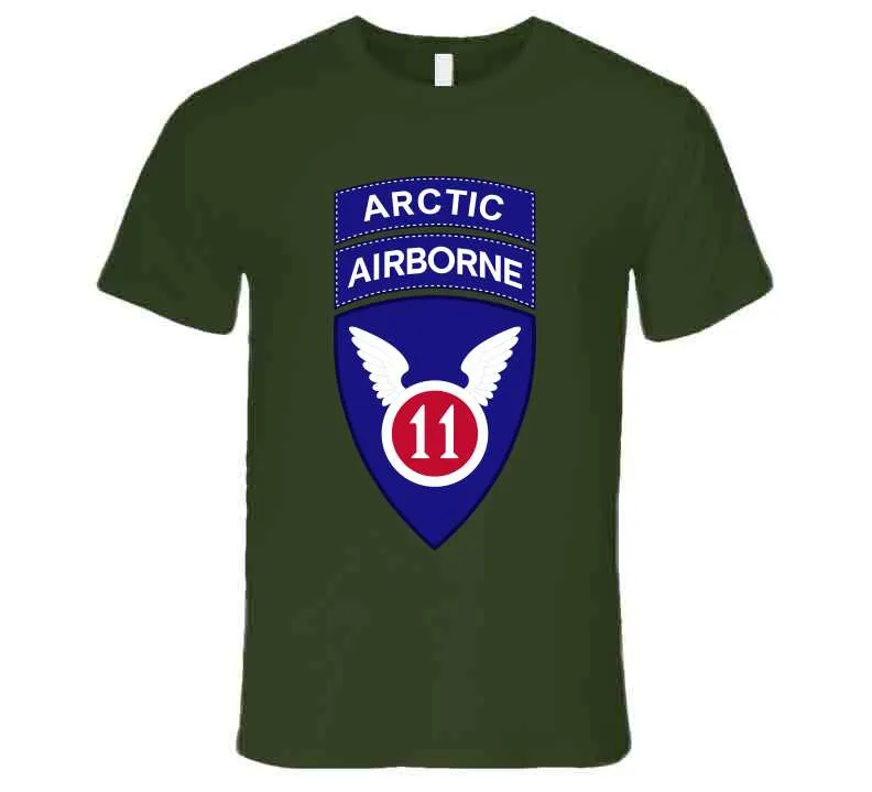 11th Airborne Division W Arctic Tab Wo Txt X 300 Long Sleeve T Shirt