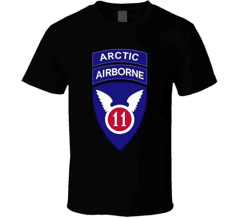 11th Airborne Division W Arctic Tab Wo Txt X 300 Long Sleeve T Shirt