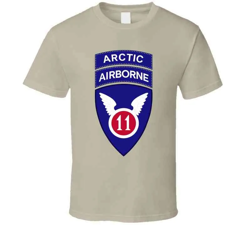 11th Airborne Division W Arctic Tab Wo Txt X 300 Long Sleeve T Shirt