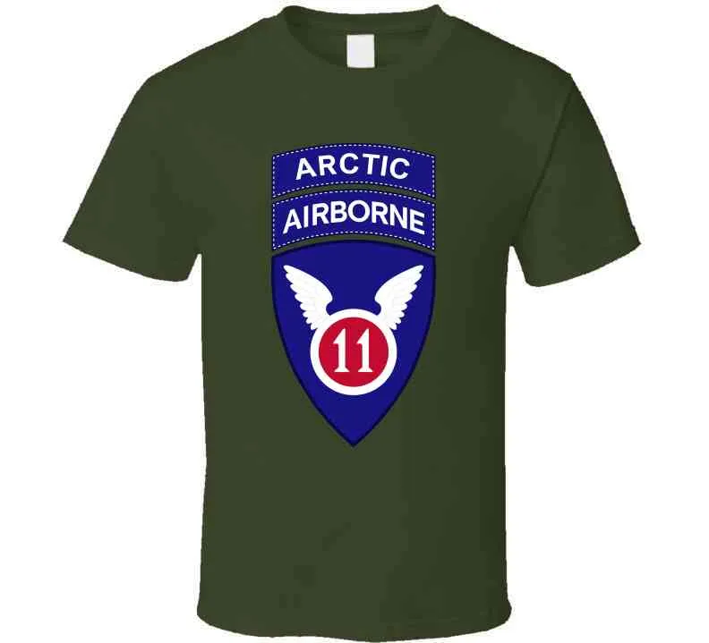 11th Airborne Division W Arctic Tab Wo Txt X 300 Long Sleeve T Shirt