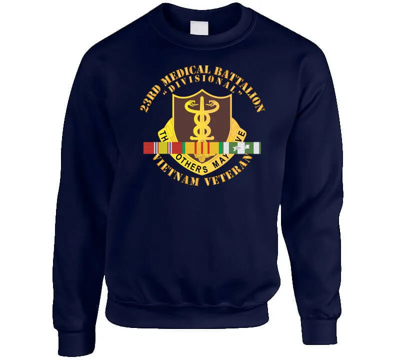 23rd Medical Battalion W Svc Ribbon Wo Ds X 300 Classic T Shirt, Crewneck Sweatshirt, Hoodie, Long Sleeve