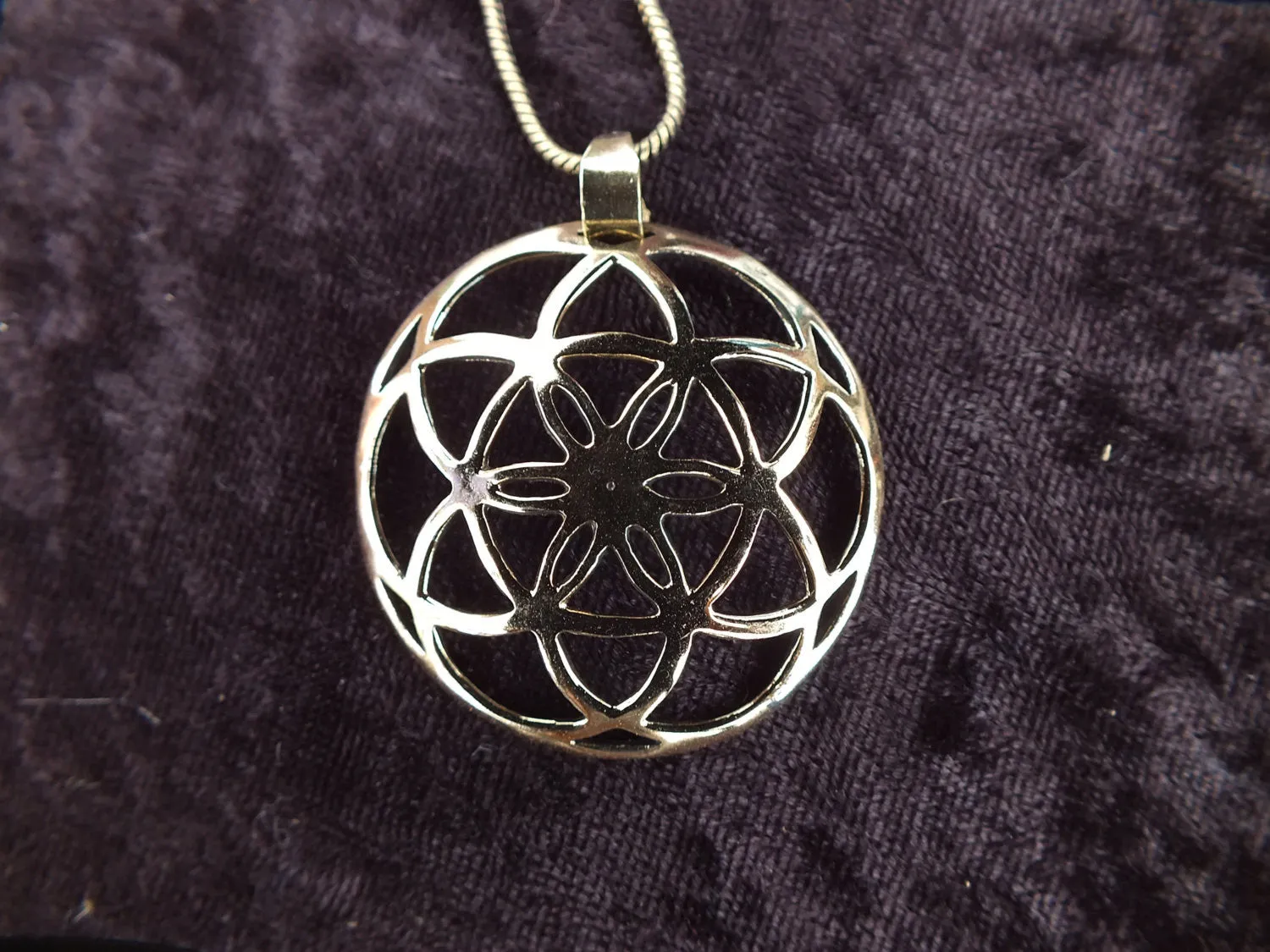 3D Seed of Life Pendant - Free Gift