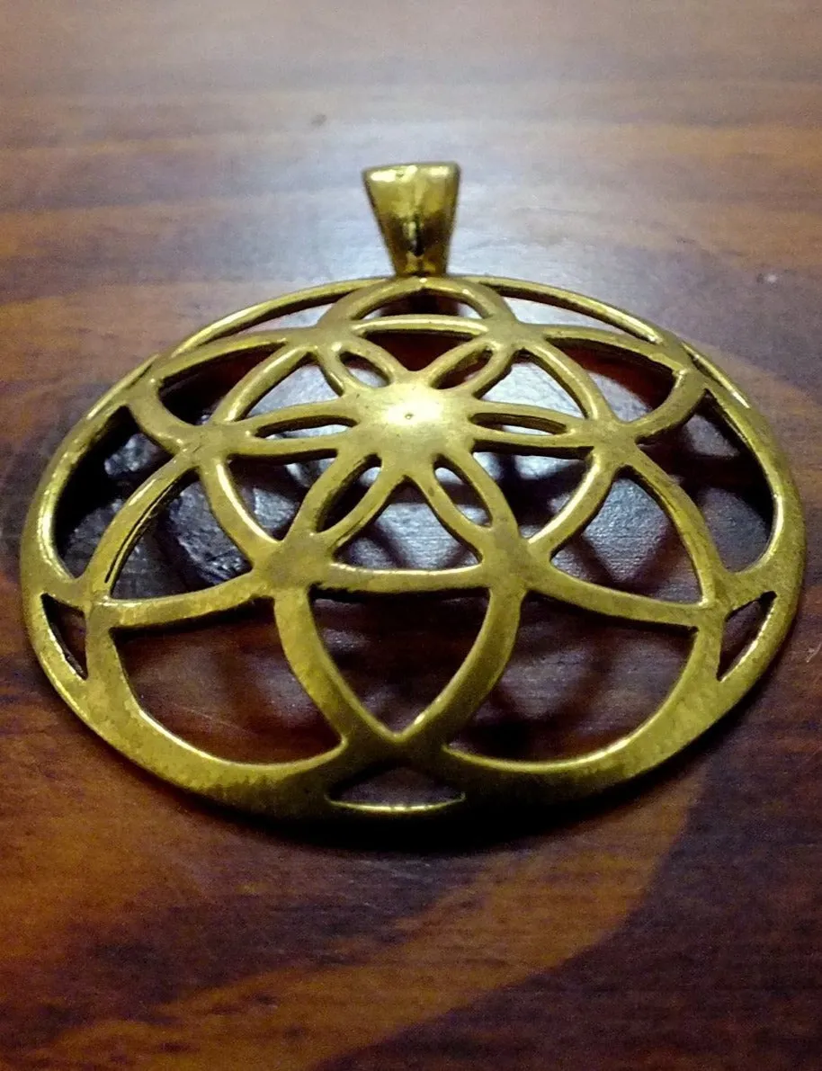 3D Seed of Life Pendant - Free Gift