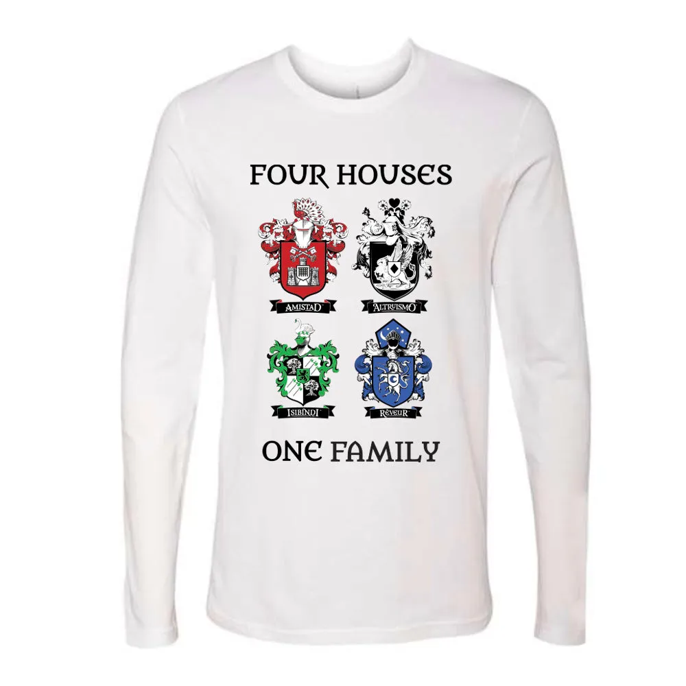 4 Houses 1 Family Long Sleeve Premuim