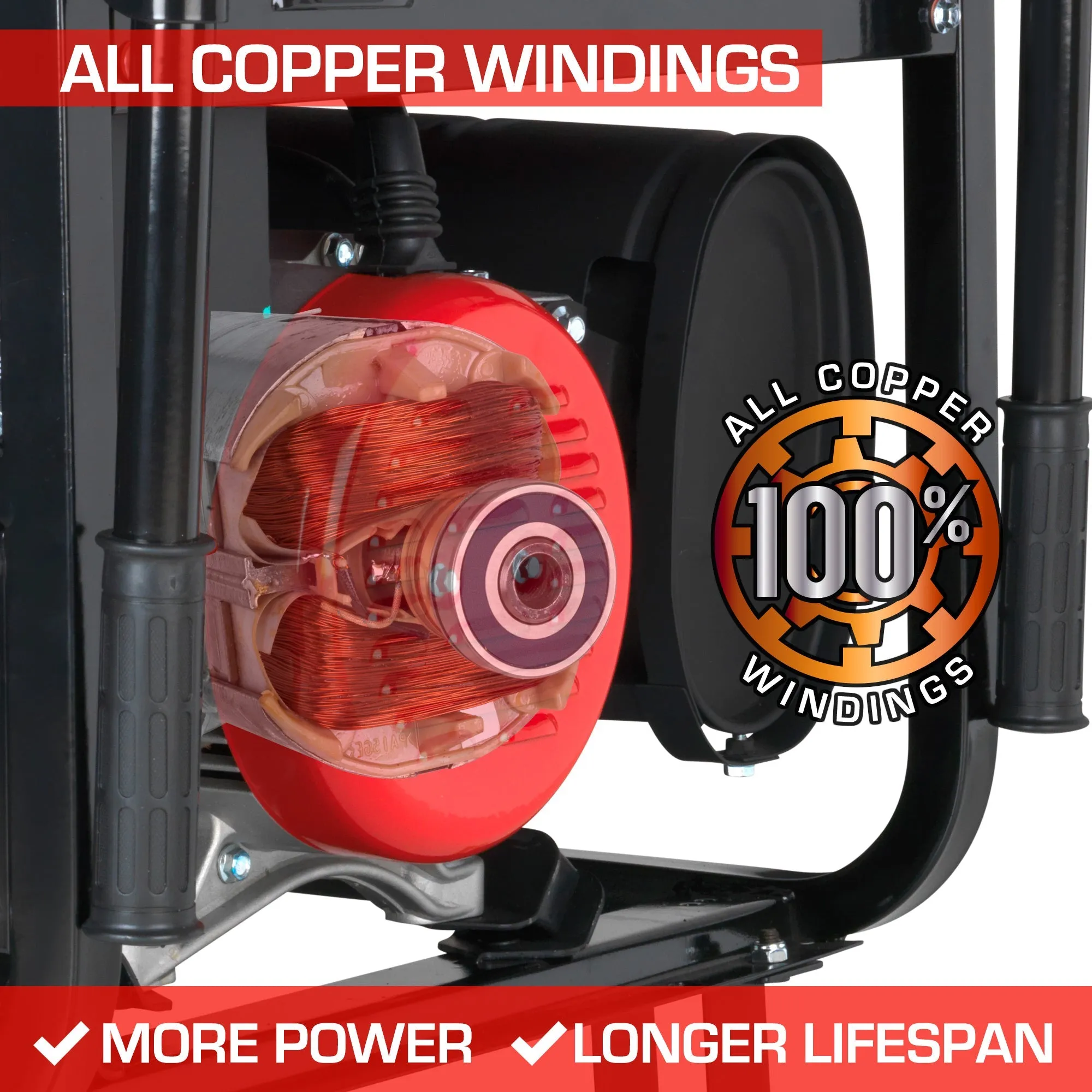 4,850 Watt Dual Fuel Portable Generator