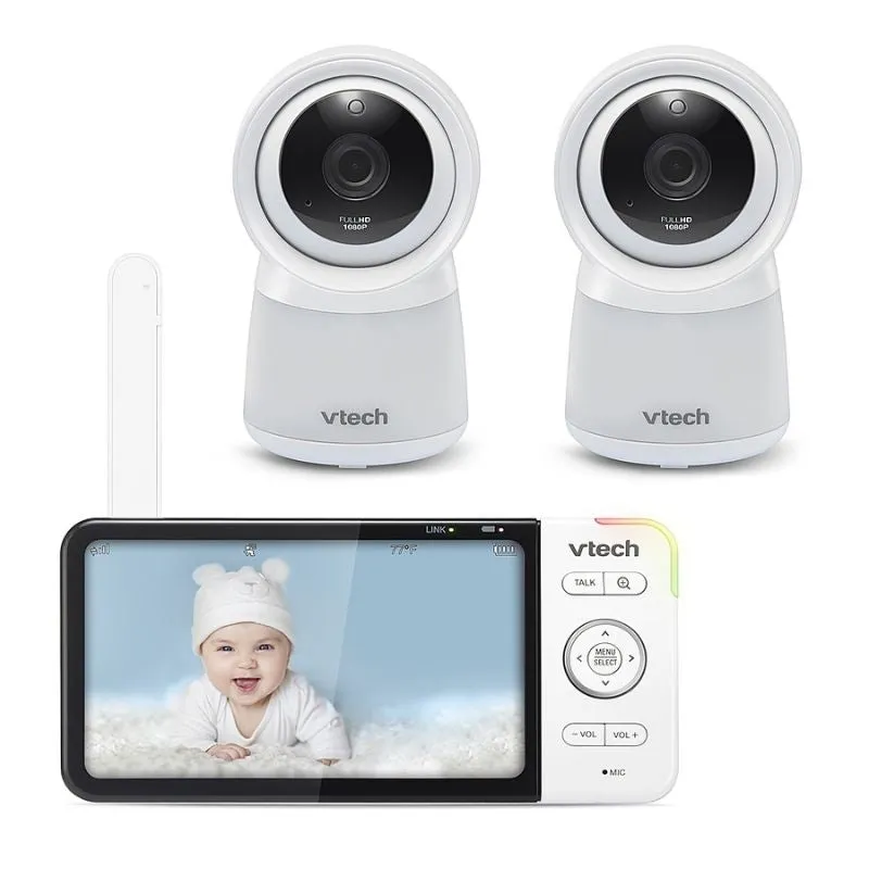 5” Smart Wi-Fi 1080p Video Monitor with 2 Cameras