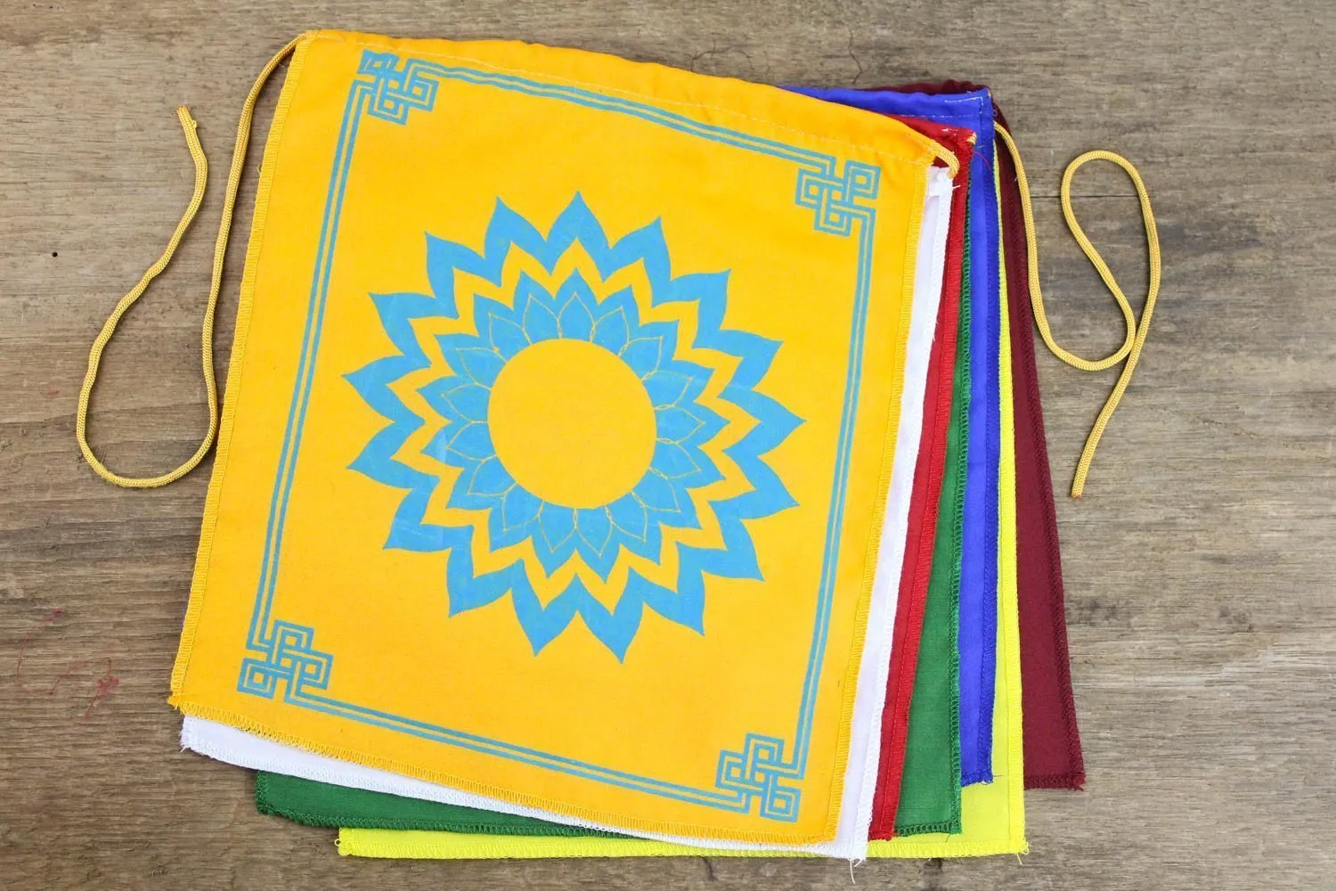 7 Chakra Energy Prayer Flags