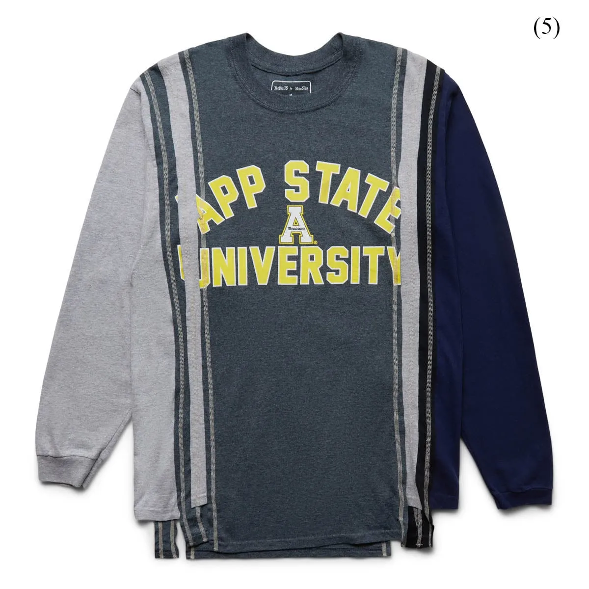 7 CUTS L/S TEE - COLLEGE (M)