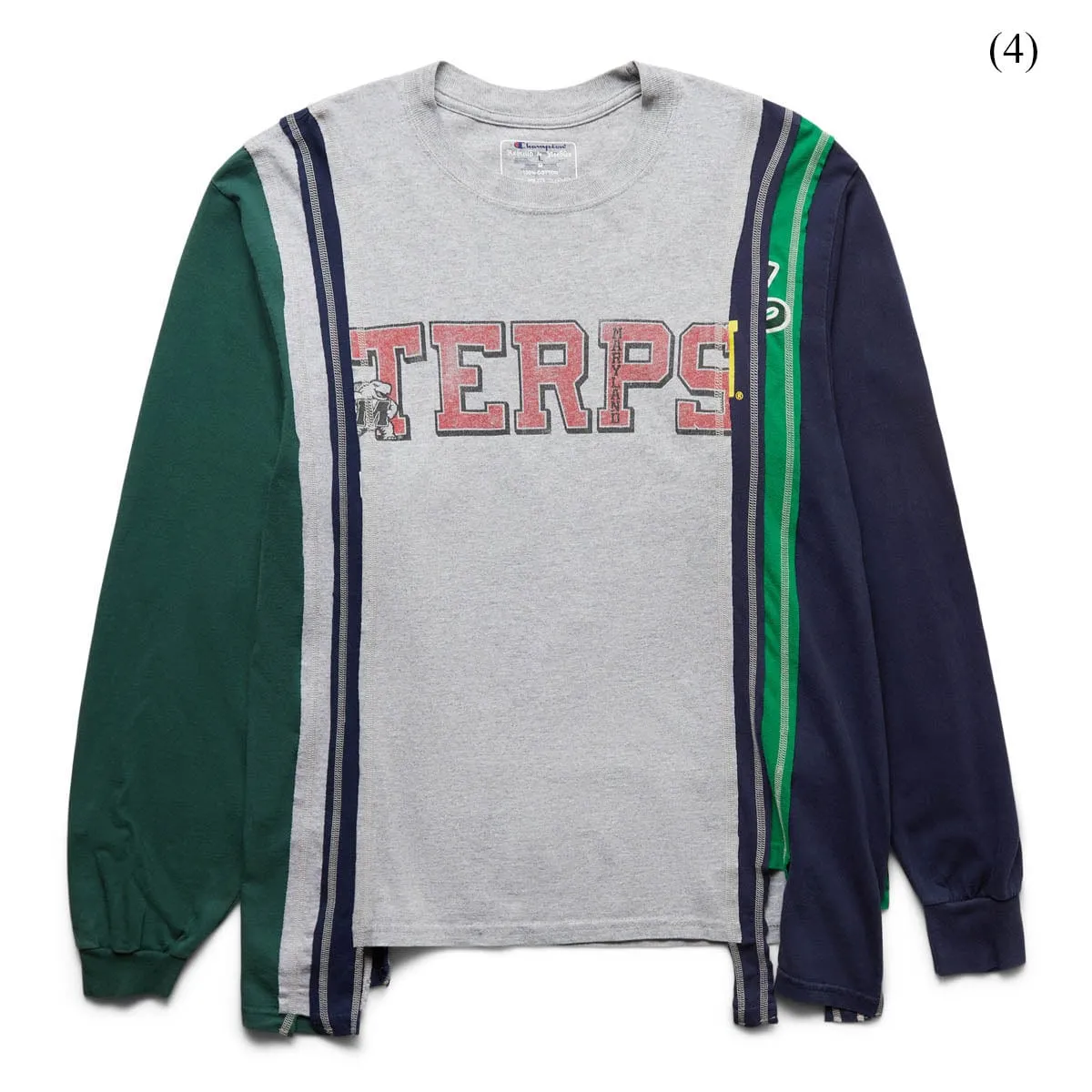 7 CUTS L/S TEE - COLLEGE (M)