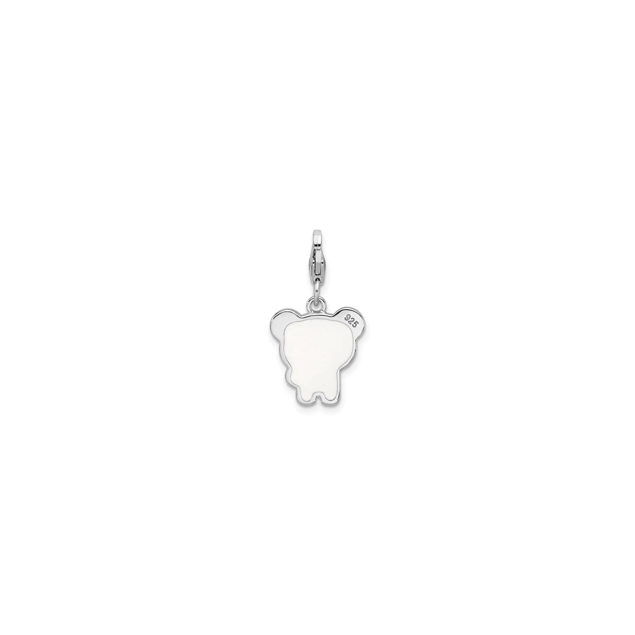 Adorable Cartoon Panda Charm (Silver)