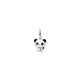 Adorable Cartoon Panda Charm (Silver)