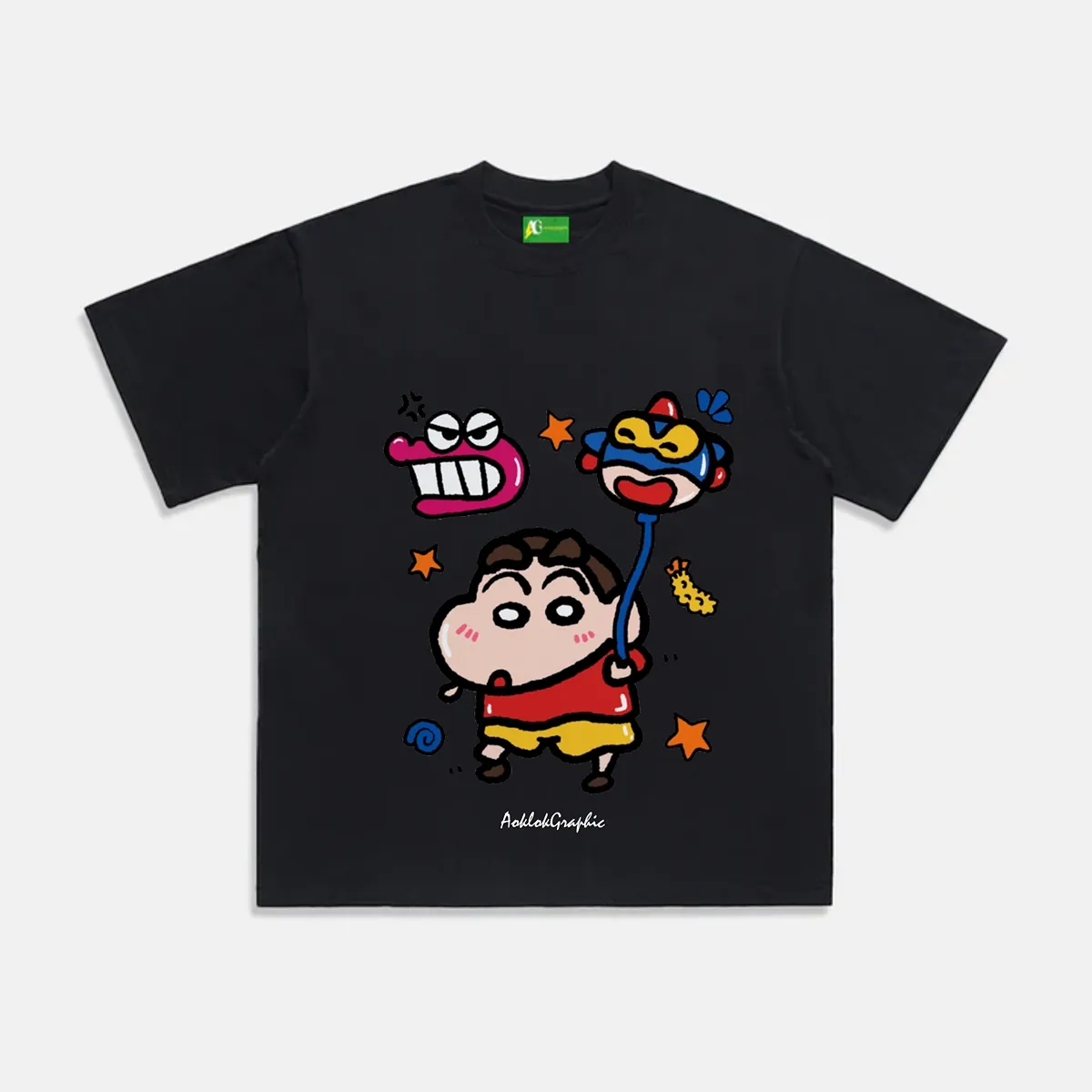 AG Cartoon Characters Crayon Shin-Chan T-Shirt