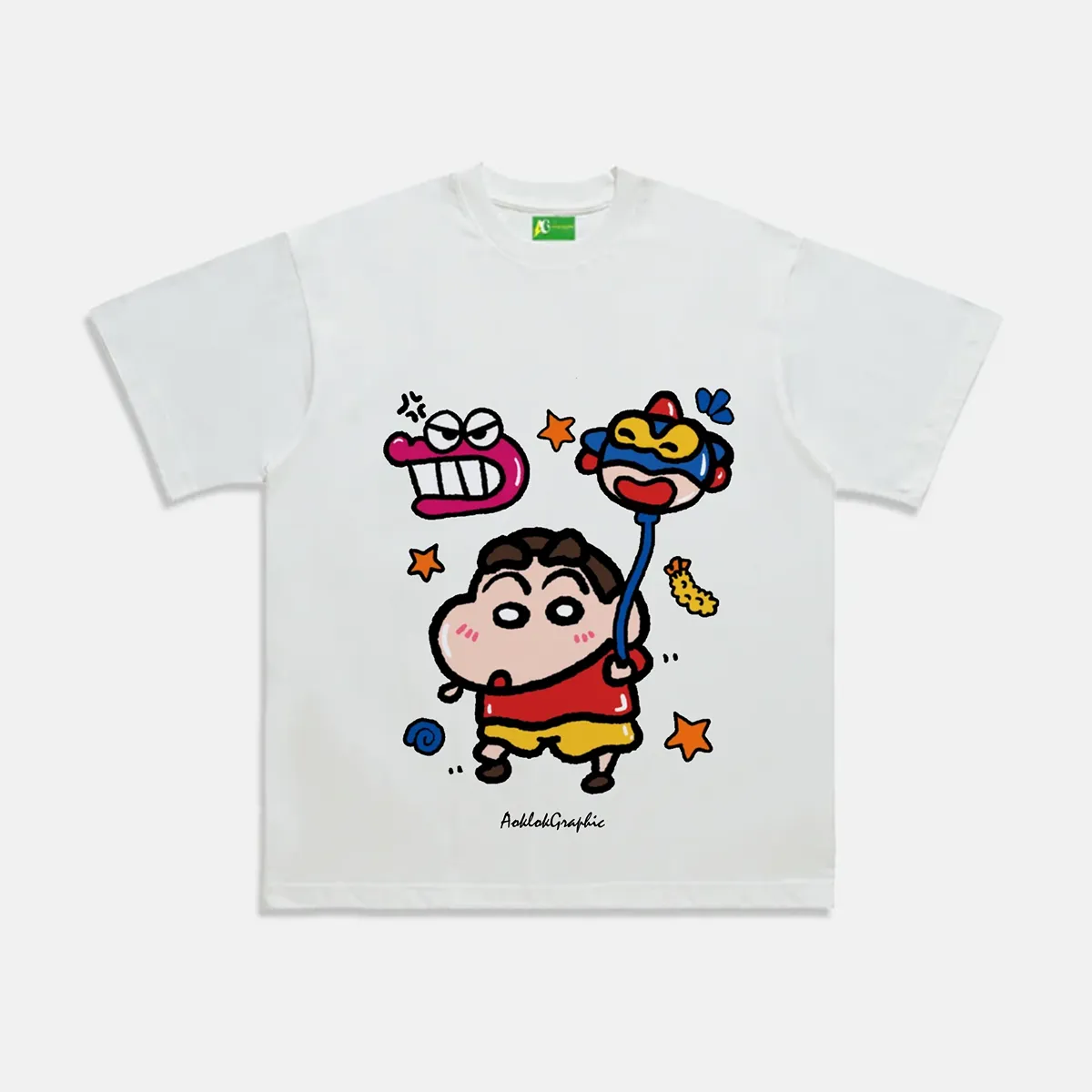 AG Cartoon Characters Crayon Shin-Chan T-Shirt