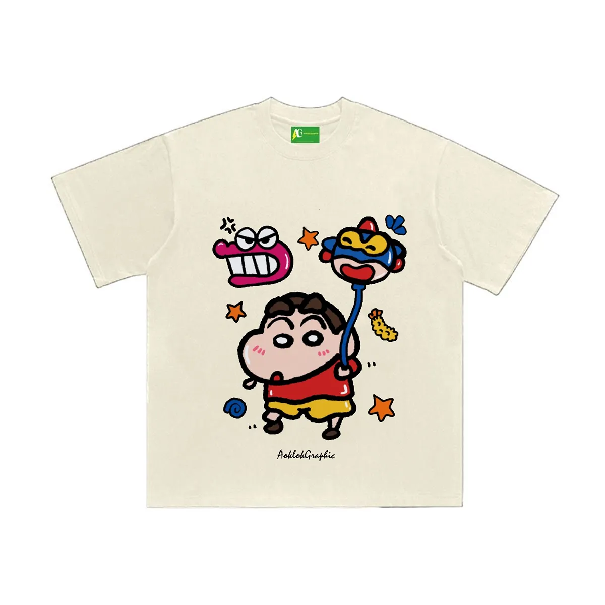 AG Cartoon Characters Crayon Shin-Chan T-Shirt