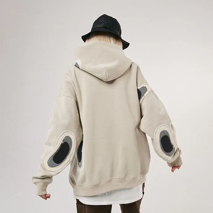 AG Japanese And Korean Style Patch Ins Hoodie