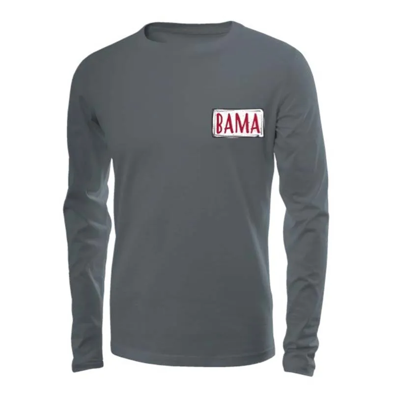 Alabama Jeep Mountains Long Sleeve T-Shirt