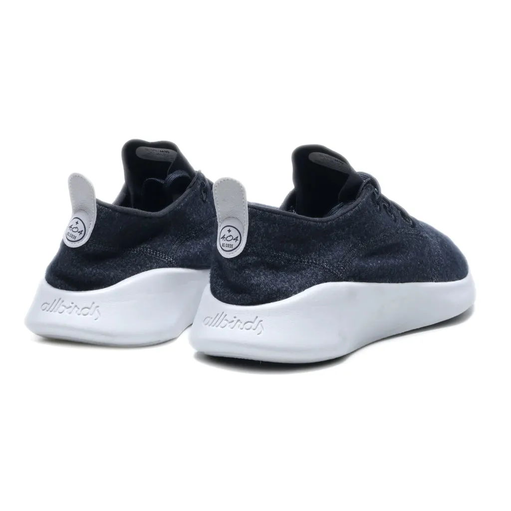 Allbirds Runner Shoes Sport Shoes Wool Black Colour For Men