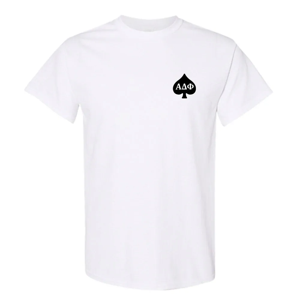 Alpha Delta Phi Poker Face T-Shirt