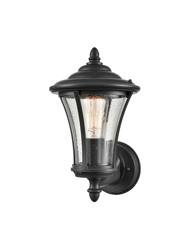 Alsatian Outdoor Up/Down Wall Light IP44 - Charcoal