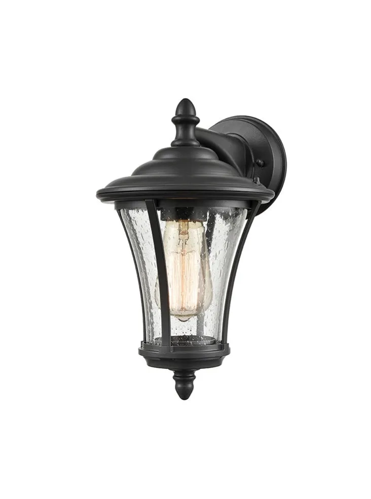 Alsatian Outdoor Up/Down Wall Light IP44 - Charcoal