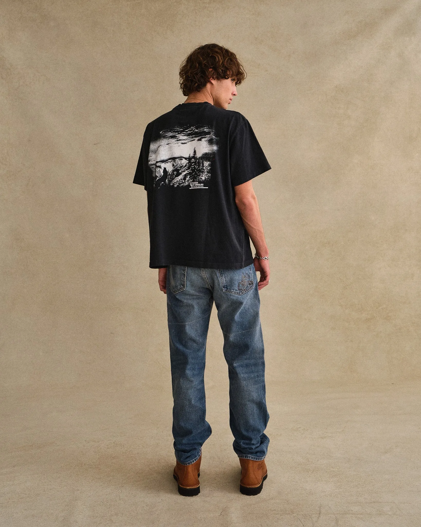 American Outdoorsman Boxy Tee (Black)