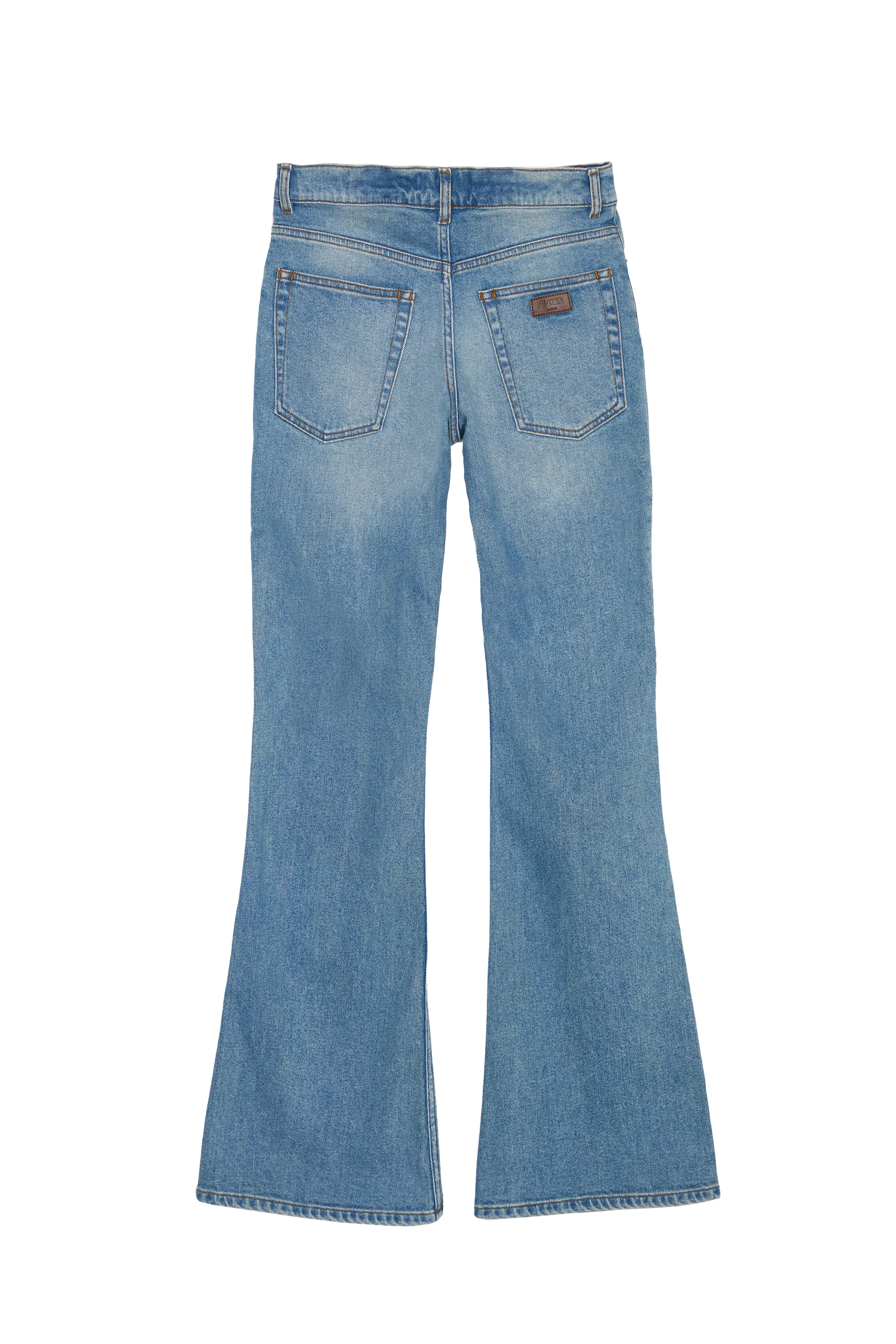 ANITA Shade Blue - 5-Pocket Flared Jeans