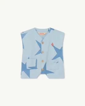 Ape Baby Jumpsuit Blue Stars