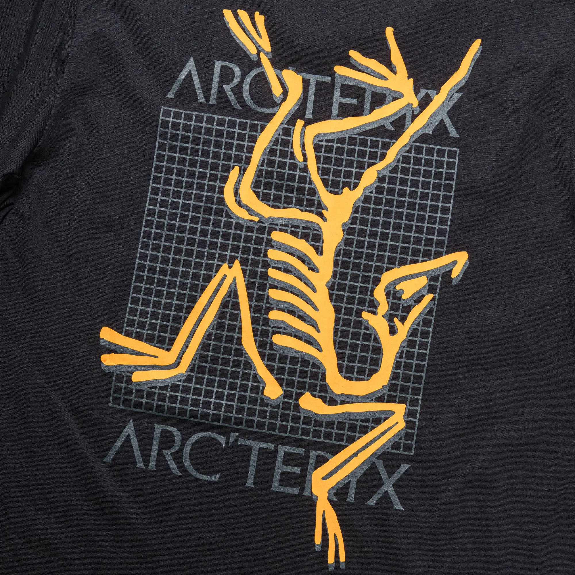 Arc'Multi Bird Logo SS T-Shirt - Black