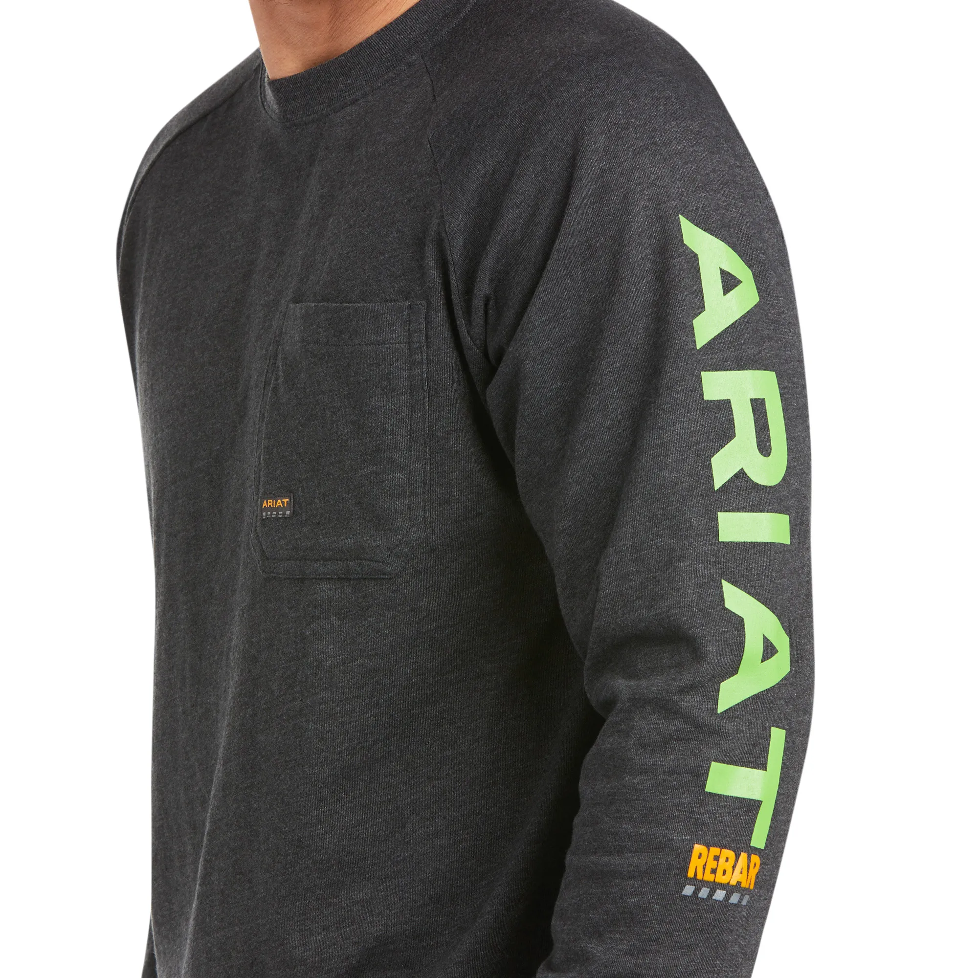 Ariat Men's Rebar Cotton Strong Graphic Long Sleeve T-Shirt