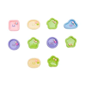 Assorted No Hole Cartoon Beads | 10pcs | C-54