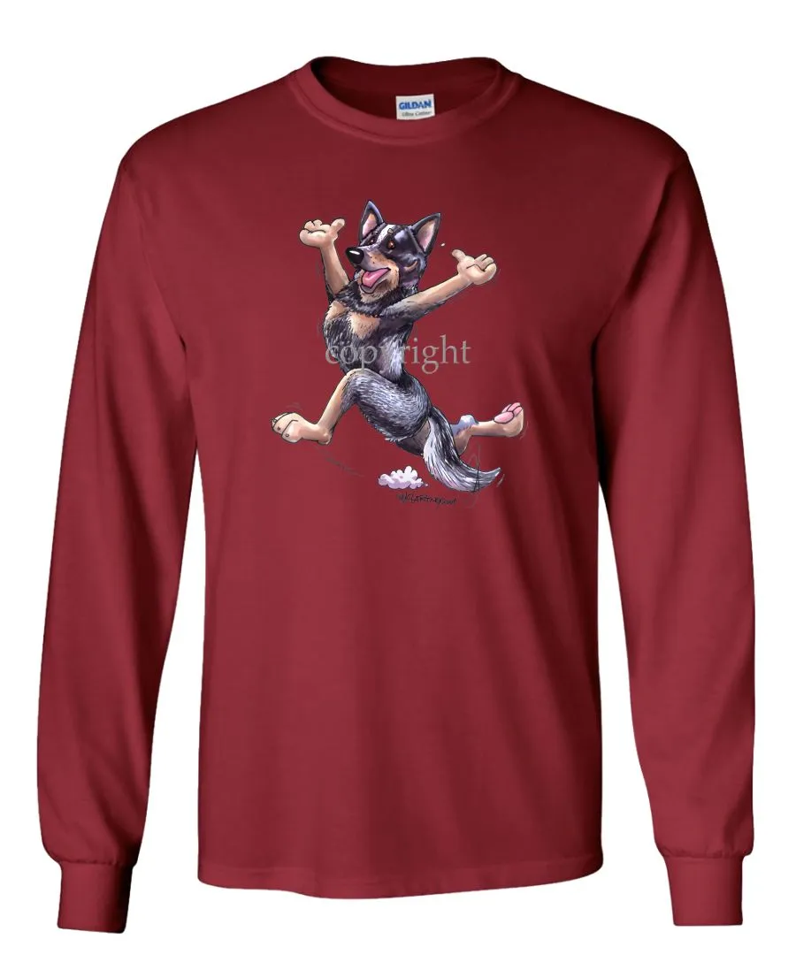 Australian Cattle Dog - Happy Dog - Long Sleeve T-Shirt