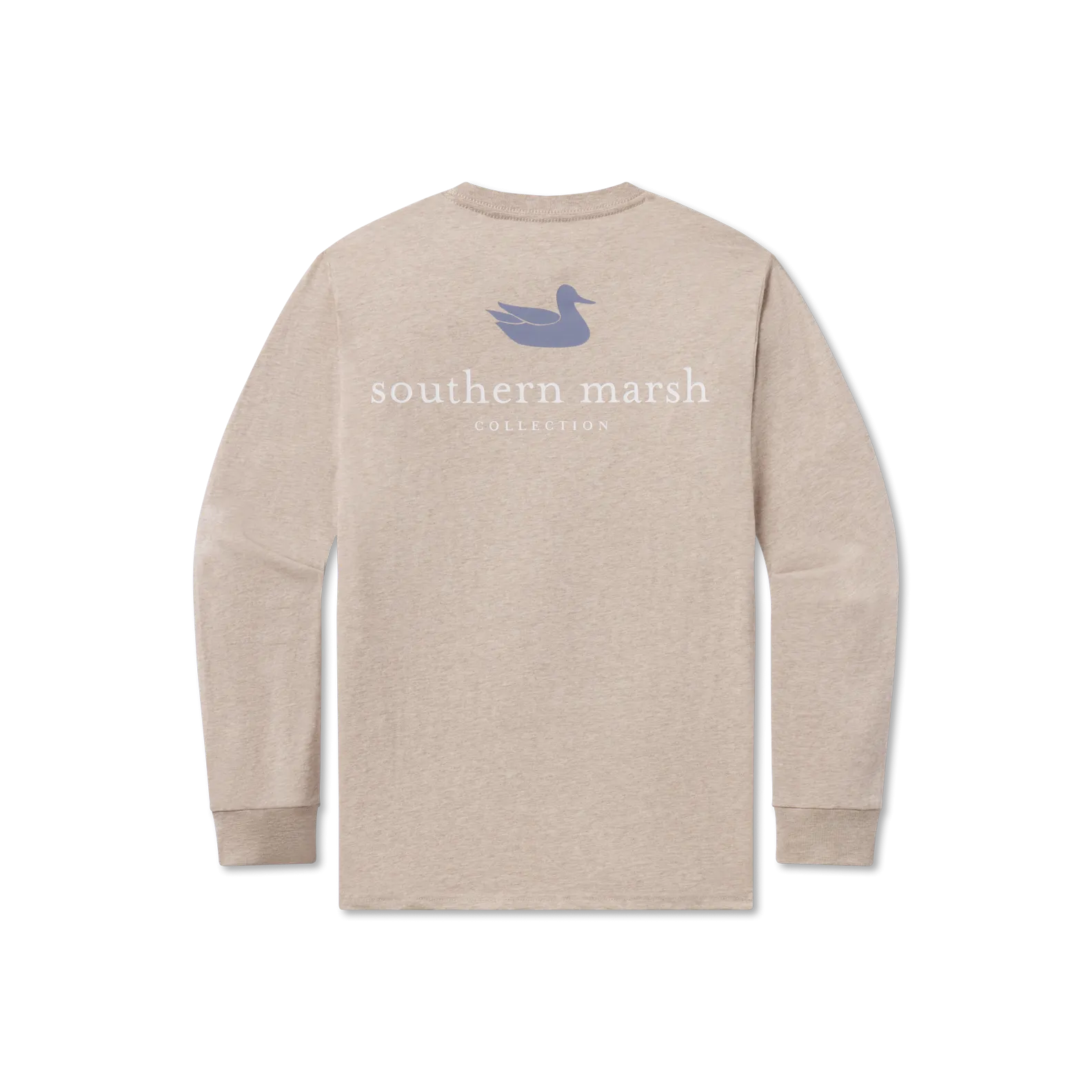 Authentic Heathered Tee - Long Sleeve