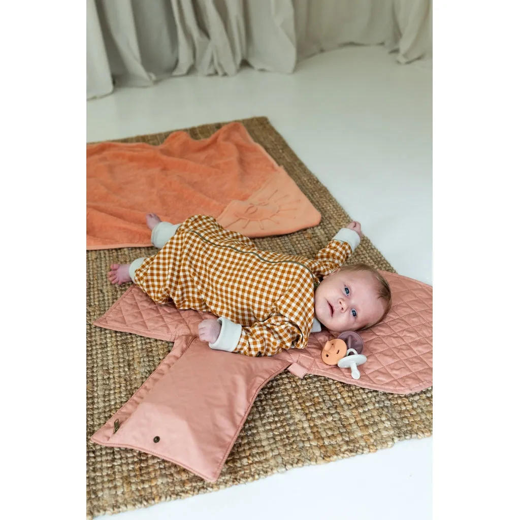 Baby Changing Pad - Sunset Gingham