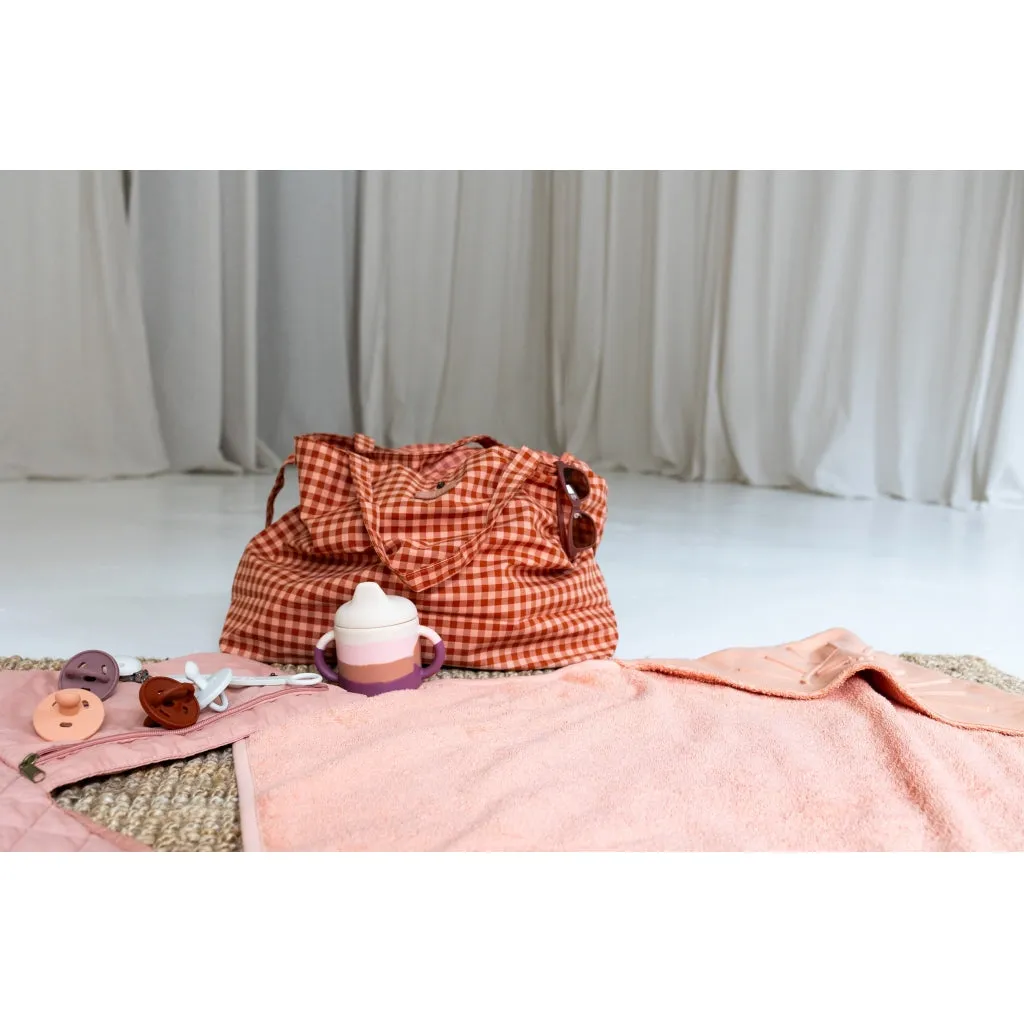 Baby Changing Pad - Sunset Gingham