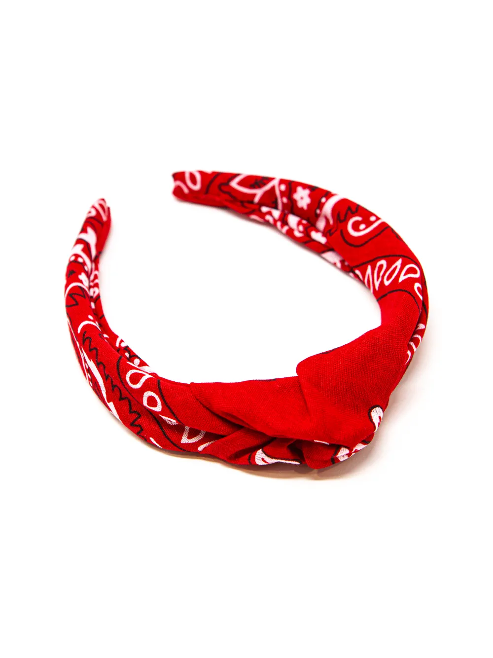 Bandana Headband Red