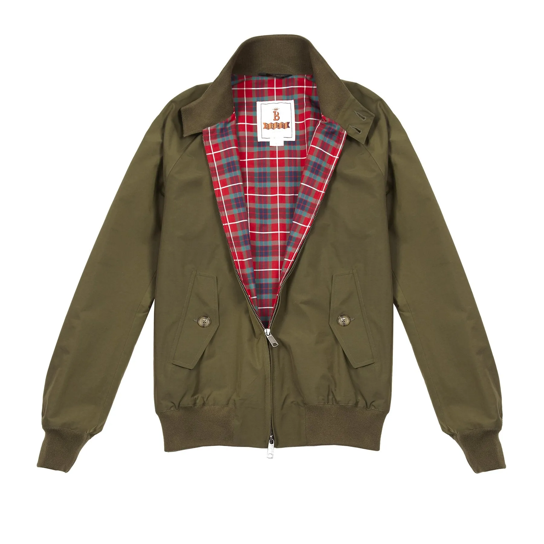 Baracuta G9 Harrington Jacket in Beech Green