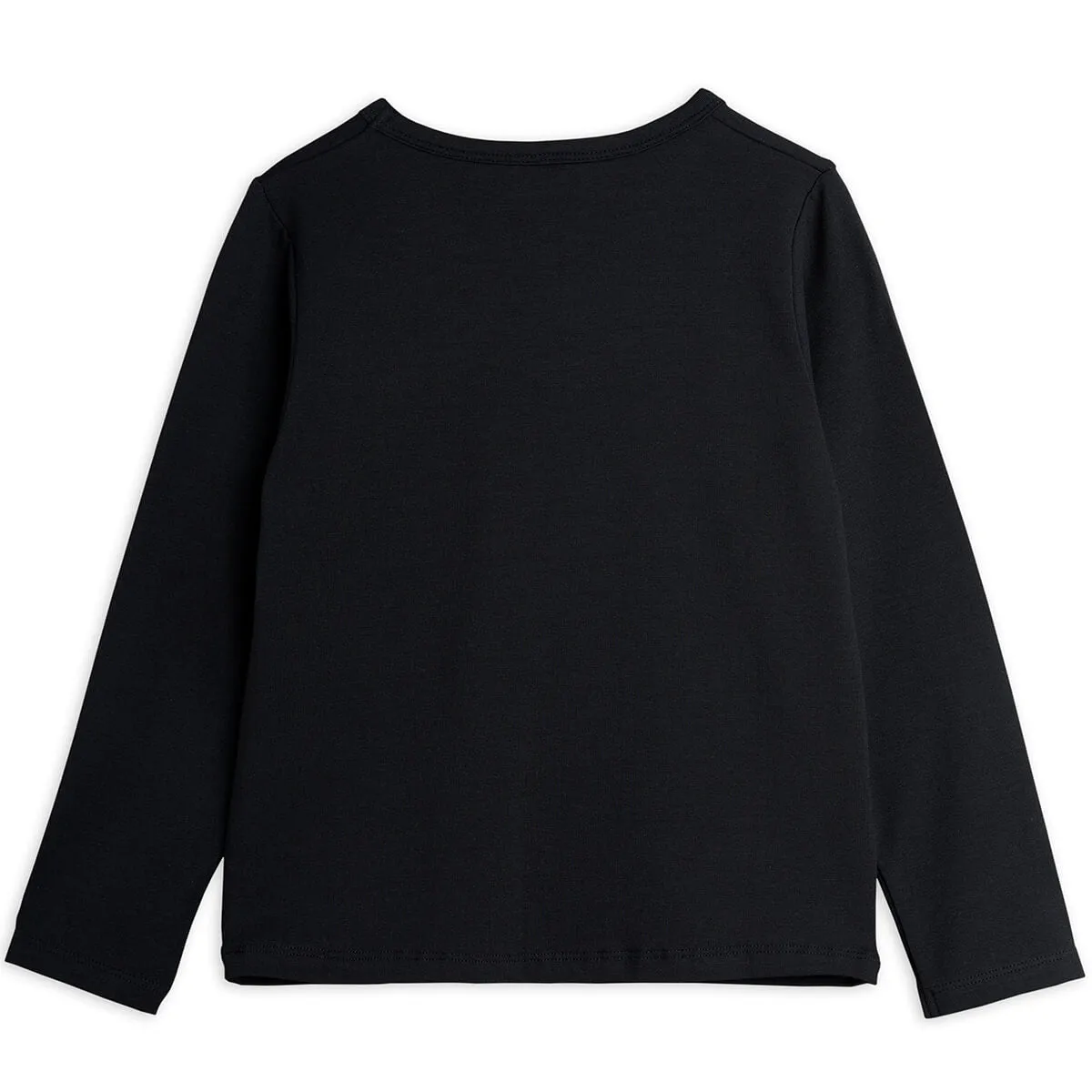 Basic Long Sleeve T-Shirt in Black by Mini Rodini