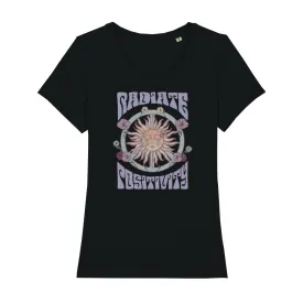 Bio Damen T-Shirt | Positive Ausstrahlung