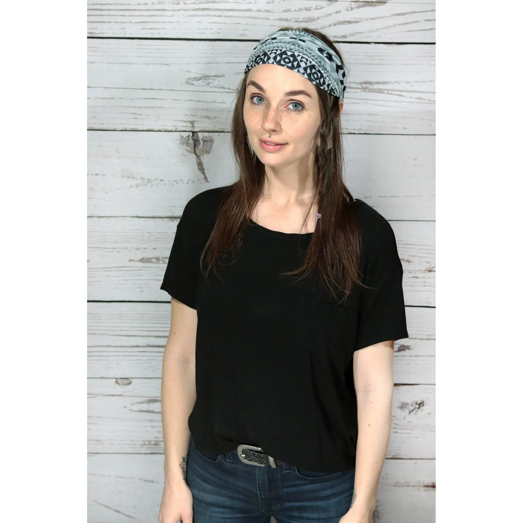 Black Boho Headband