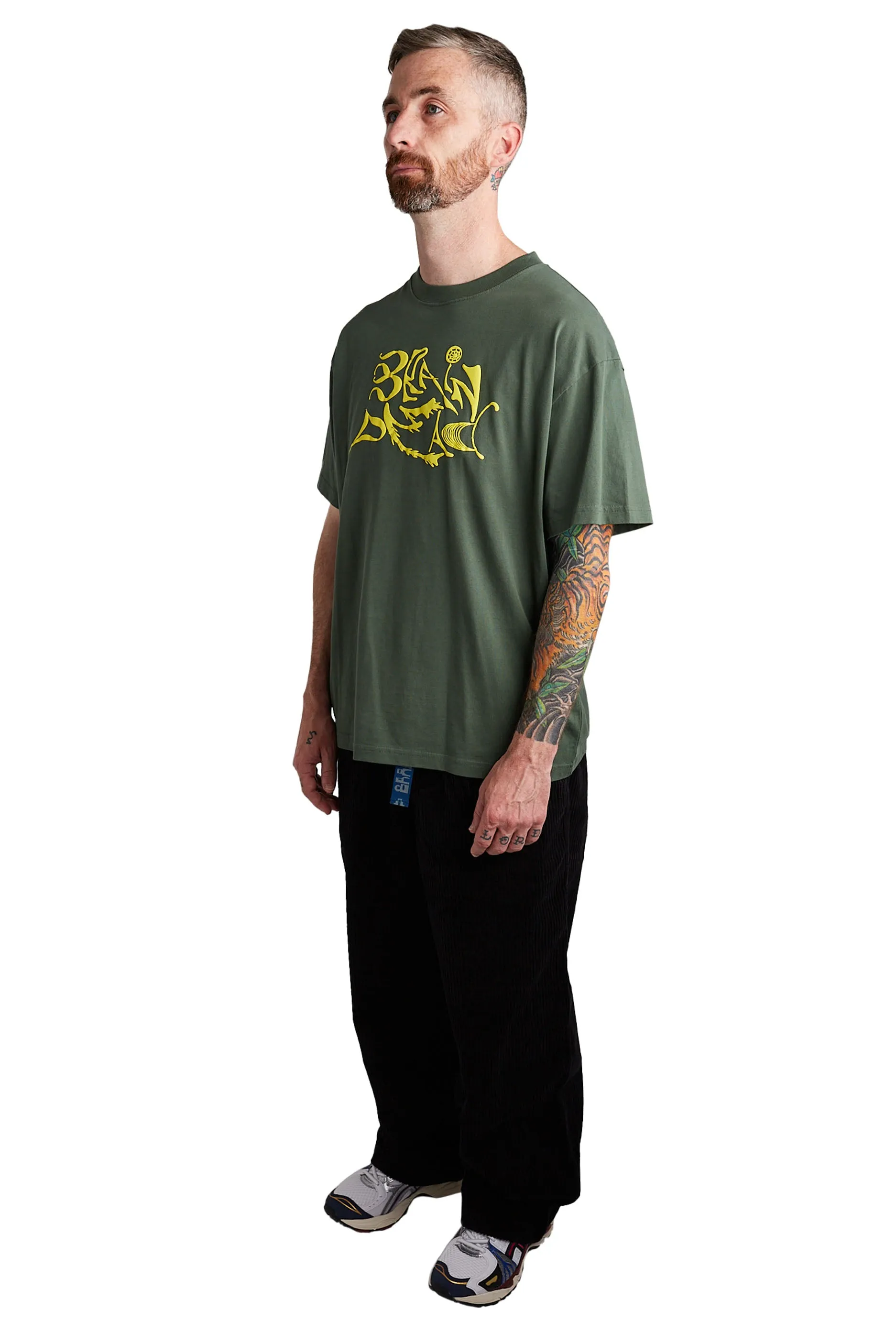 Brain Dead New Age Tee 'Green'