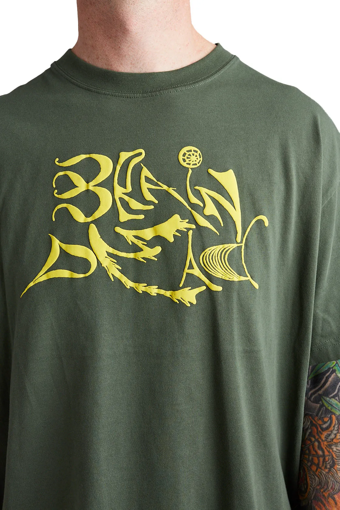 Brain Dead New Age Tee 'Green'