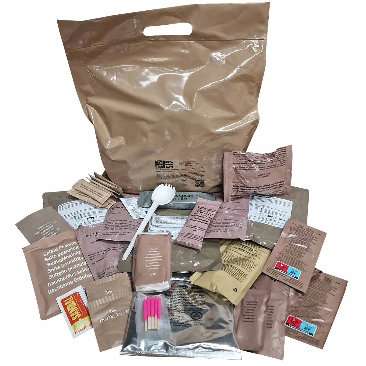 British Army 24 Hour Operational Ration Pack Halal - Menu 5