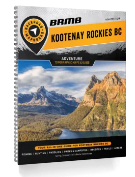 BRMB Kootenay Rockies BC Mapbook 9th Ed.