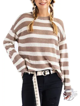 Catching Rainbows Stripe Knitted Sweater